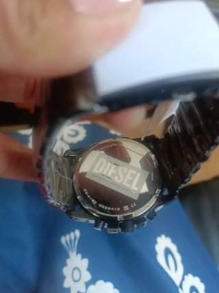 Reloj Diesel Hombre Negro/Plateado