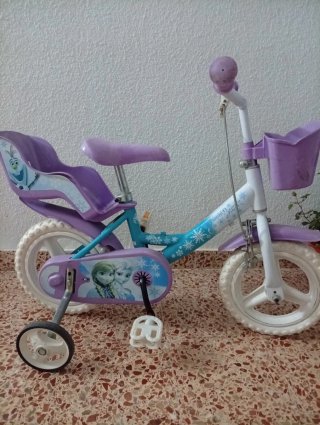 Bicicleta infantil Frozen 17 pulgadas