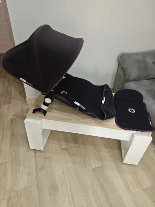 Bugaboo Capota, Cubresilla y Cubrepies Polar Negro