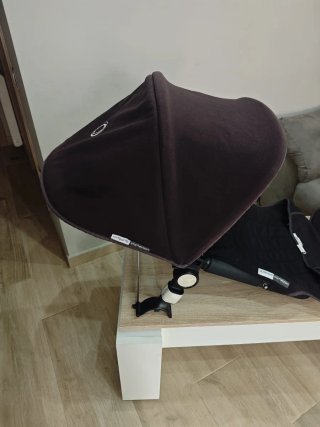 Bugaboo Capota, Cubresilla y Cubrepies Polar Negro