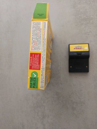 Pokémon Pinball Game Boy Color Caja y Cartucho