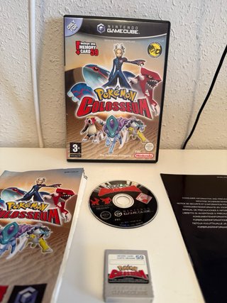 Nintendo GameCube Pokémon Colosseum + Memory Card
