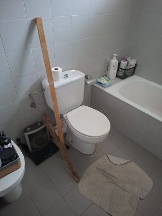 Reforma baño , cambio de bañera a plato