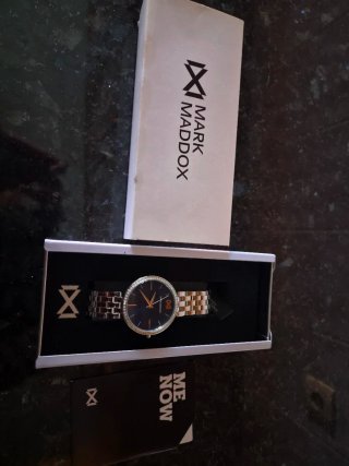 Reloj Mark Maddox Mujer Azul y Plateado