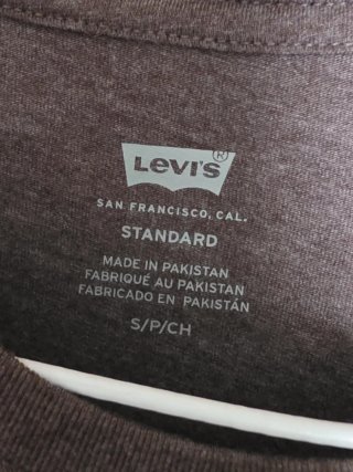 Camiseta Levi's Gris Talla S