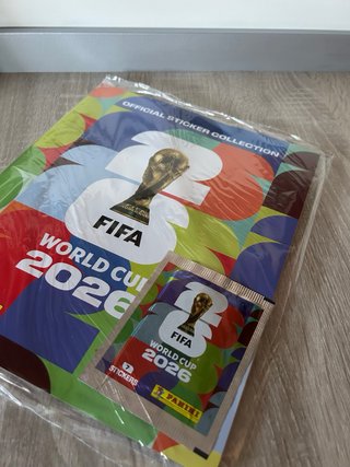 Álbum Mundial 2026 + pack cromos