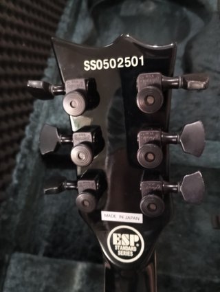 ESP Viper 2005 Diapasón Ébano Estuche Original