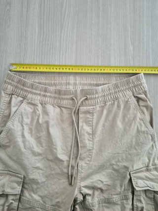 Pantaloni Jogger Cargo Beige