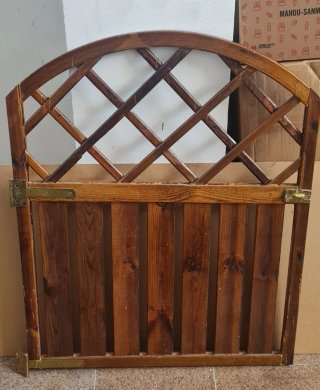 Puerta Madera Jardín