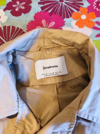 Gabardina Beige Talla M