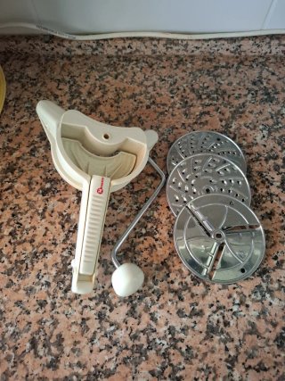 Cortador manual con 3 discos