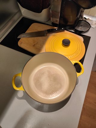 Olla Le Creuset Amarilla Hierro Fundido 22cm