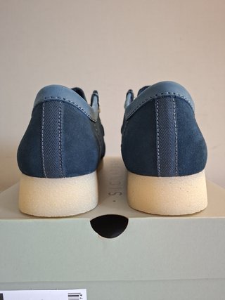Clarks Wallabee Evo Talla 44 Piel Azul