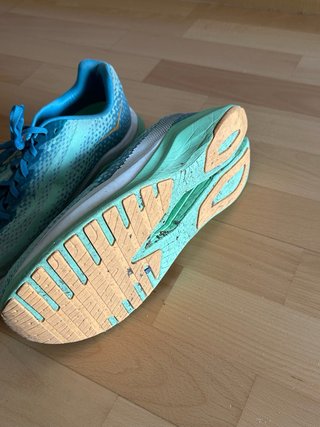 Zapatillas Hoka Mach X running verde/azul