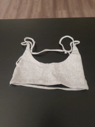 Top gris de talla única