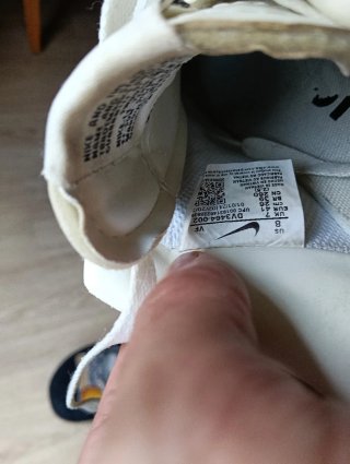 Zapatillas Nike Air Force 1 Blancas/Grises