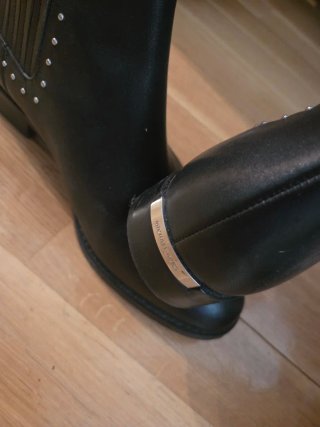 Botines Michael Kors Negros Tachuelas