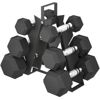 Juego Mancuernas 6 Piezas (2x2kg, 2x5kg)