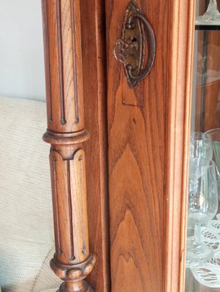 Vitrina  siglo XIX .
