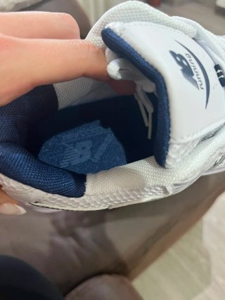 New Balance Scarpe Sportive Argento e Bianco