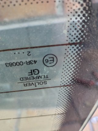 Cristal Puerta Trasera Opel Frontera Sport