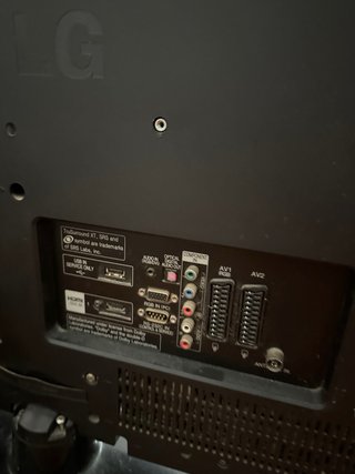 Televisor LG LCD Negro Pantalla Plana