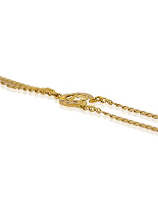 Pulsera herradura13 circonitas oro 18k - ref.15776