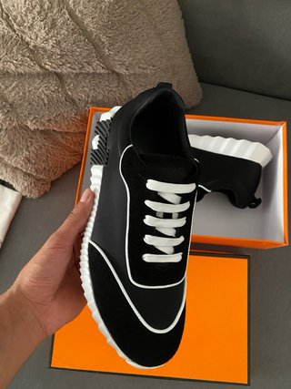 Zapatos Hermès Bouncing Negro talla 41 y 43