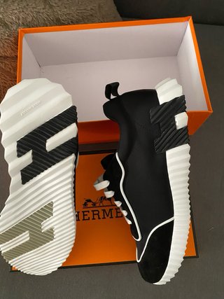 Zapatos Hermès Bouncing Negro talla 41 y 43