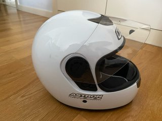 Casco Moto NZI Blanco Mujer