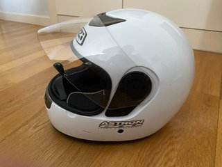 Casco Moto NZI Blanco Mujer