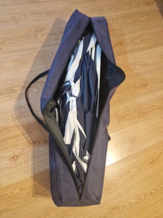 Carpa plegable 3x3m azul