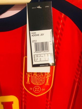 Camiseta España 19 XL Roja