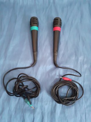 Micrófonos SingStar PS2 PS3 Sony