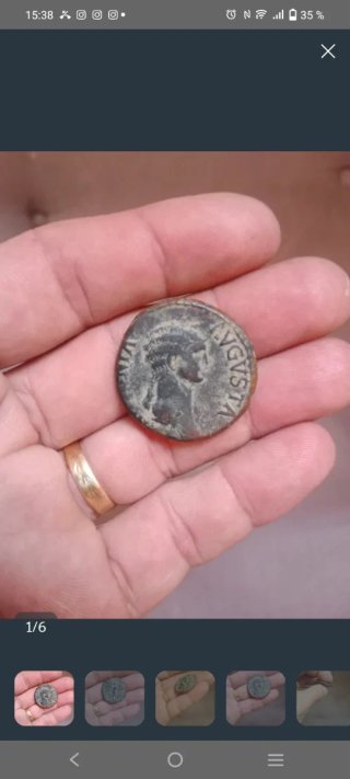 Dupondio de Antonia Augusta