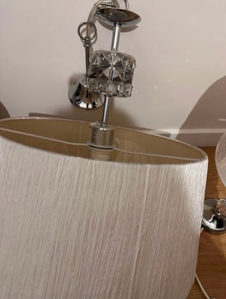 Lámpara de techo y 2 lámparas de mesa