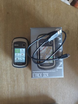 GPS Garmin Etrex 32X + tarjeta SD 32GB