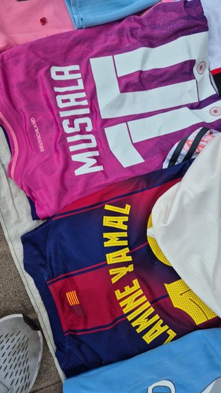 Camisetas de fútbol varios equipos