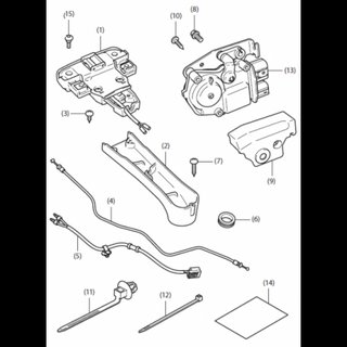 Sistema apertura Honda Forza Referencia: 08L72-