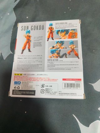 Figura Goku Super Saiyan God Blue SHFiguarts
