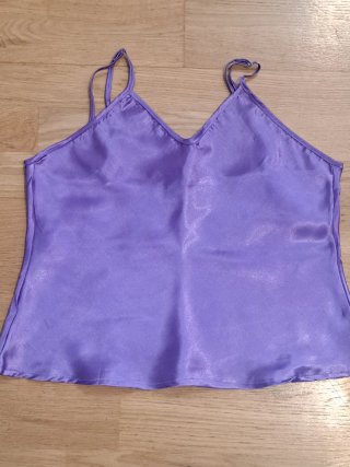 Pijama satén lila