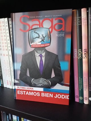 Pack cómics Saga libros 1-9