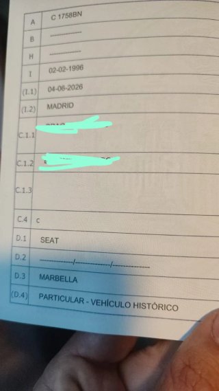 SEAT Marbella 1996
