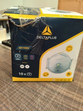Mascarilla DeltaPlus M1100V FFP1 con válvula