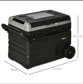Nevera Portátil Outsunny 60L CC 12V/24V