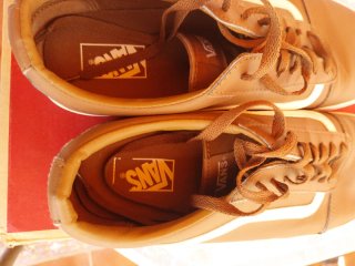 Zapatillas Vans Marrones y Blancas