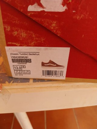 Zapatillas Vans Marrones y Blancas