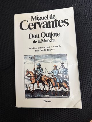 Libro Don Quijote de la Mancha