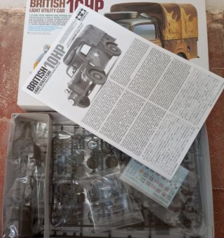 Maqueta Tamiya 1/35 British 10HP Light Utility Car