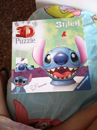 Puzzle 3D Esfera Stitch